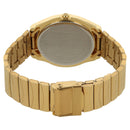 Titan Quartz Analog with Day and Date Champagne Dial Stainless Steel Strap Watch for Men