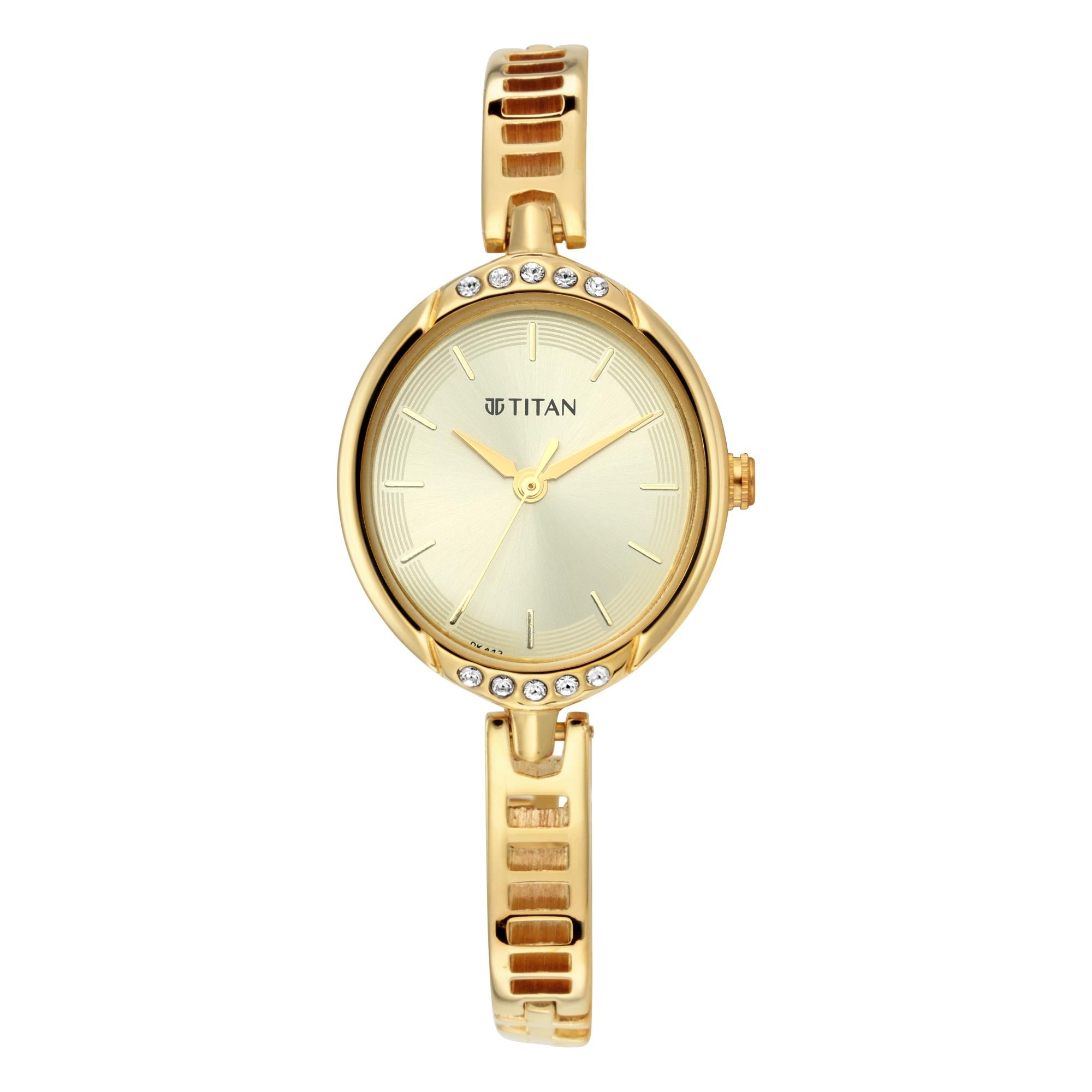 Golden titan watch price best sale