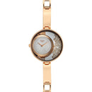 Titan Raga Power Pearls Quartz Analog White Dial with loose pearls Metal Strap Watch for Women