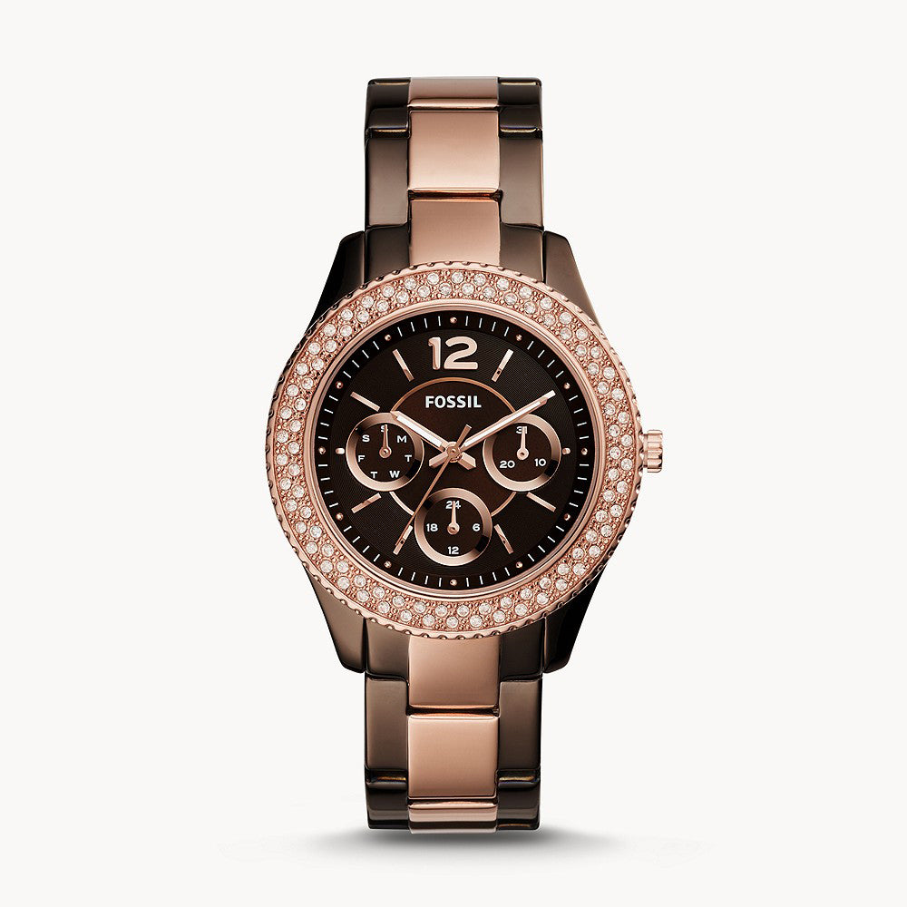 Horloge Harlowe, roségoudkleurig met siersteentjes | Michael Kors Horloge Harlowe, roségoudkleurig met siersteentjes | Michael Kors