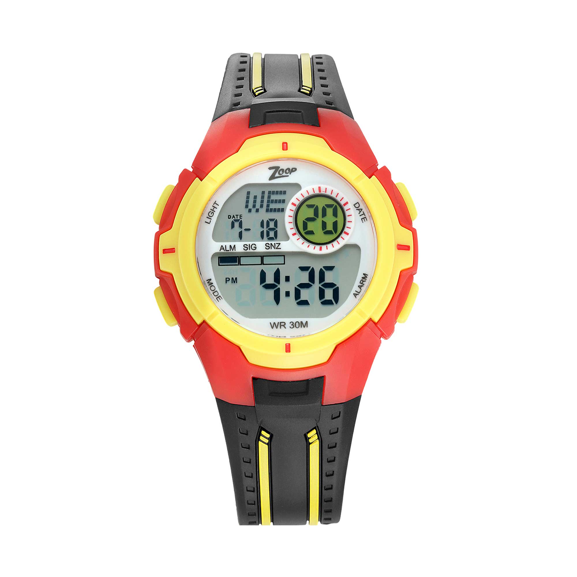 Zoop Black Strap Digital Watch for Kids