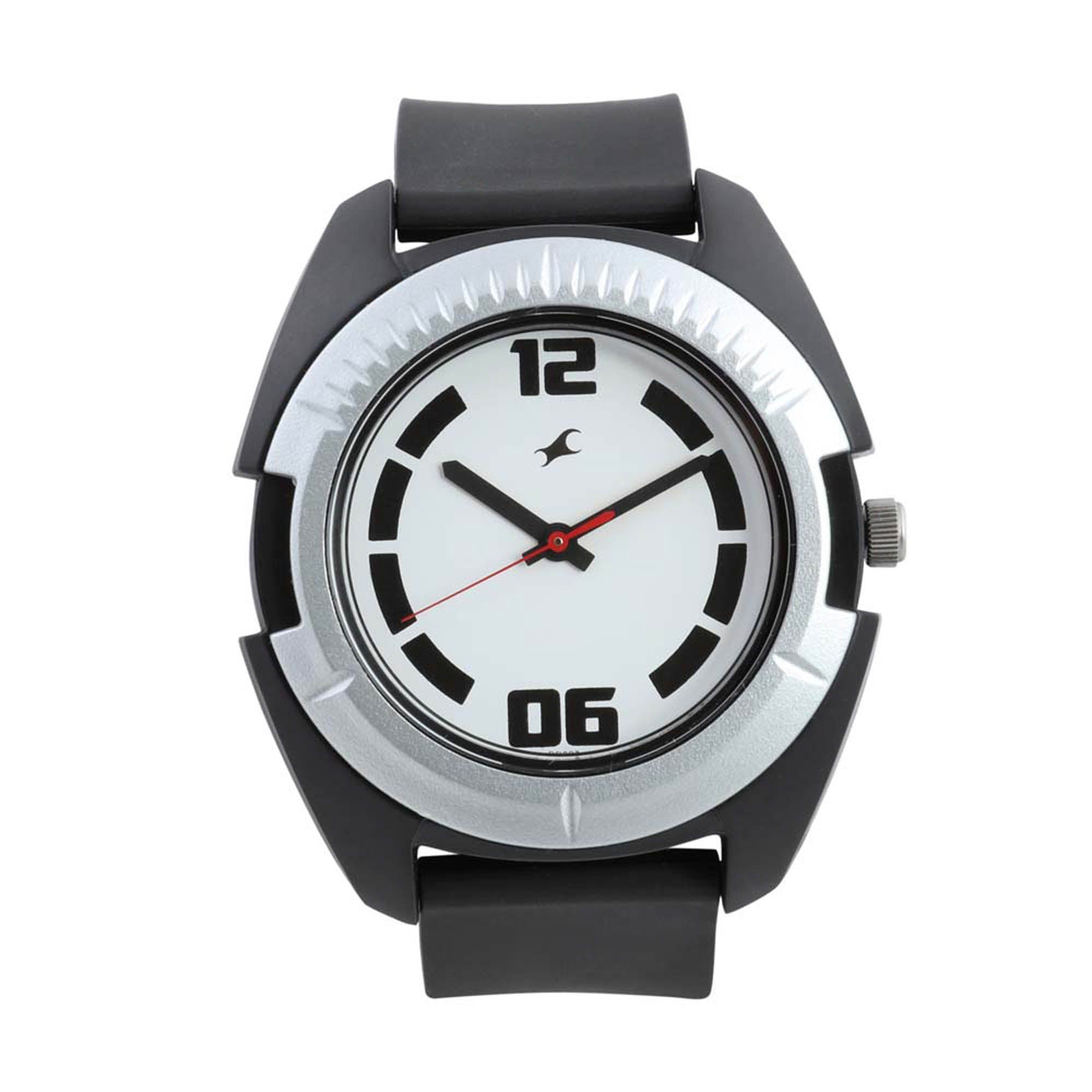 White Dial Analog Watch