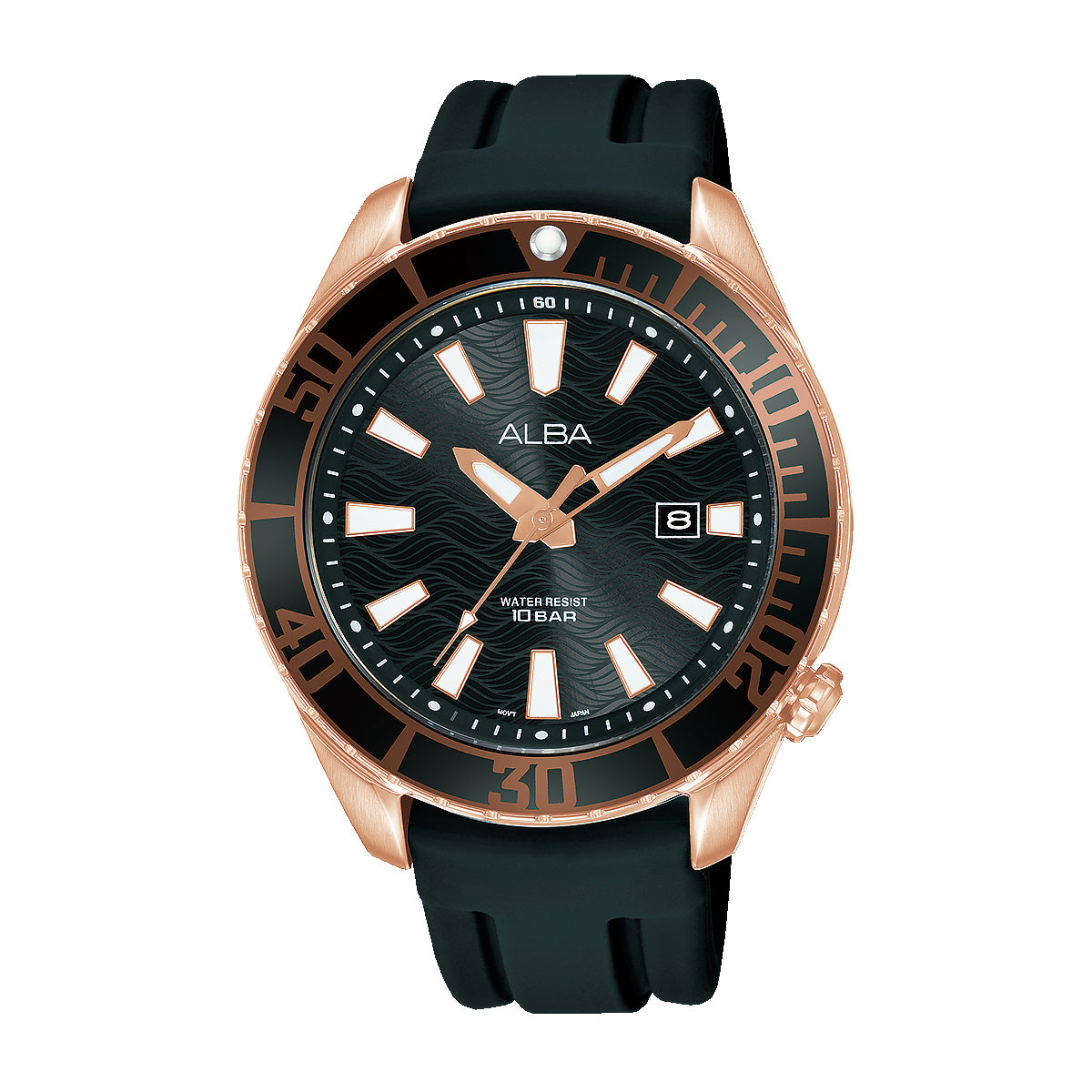 Alba watch black hotsell