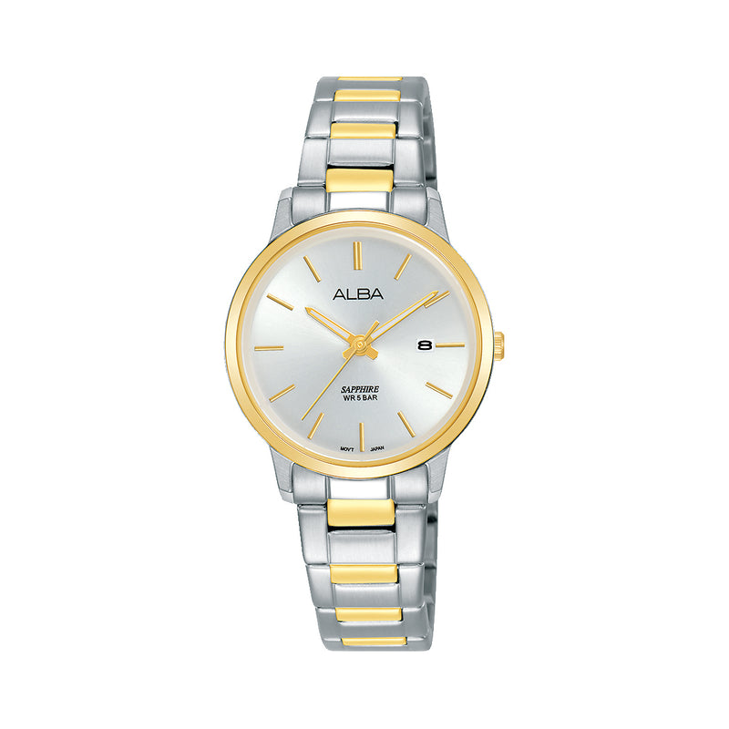 Alba Prestige Silver Dial Ladies Watch - AH7R52X1