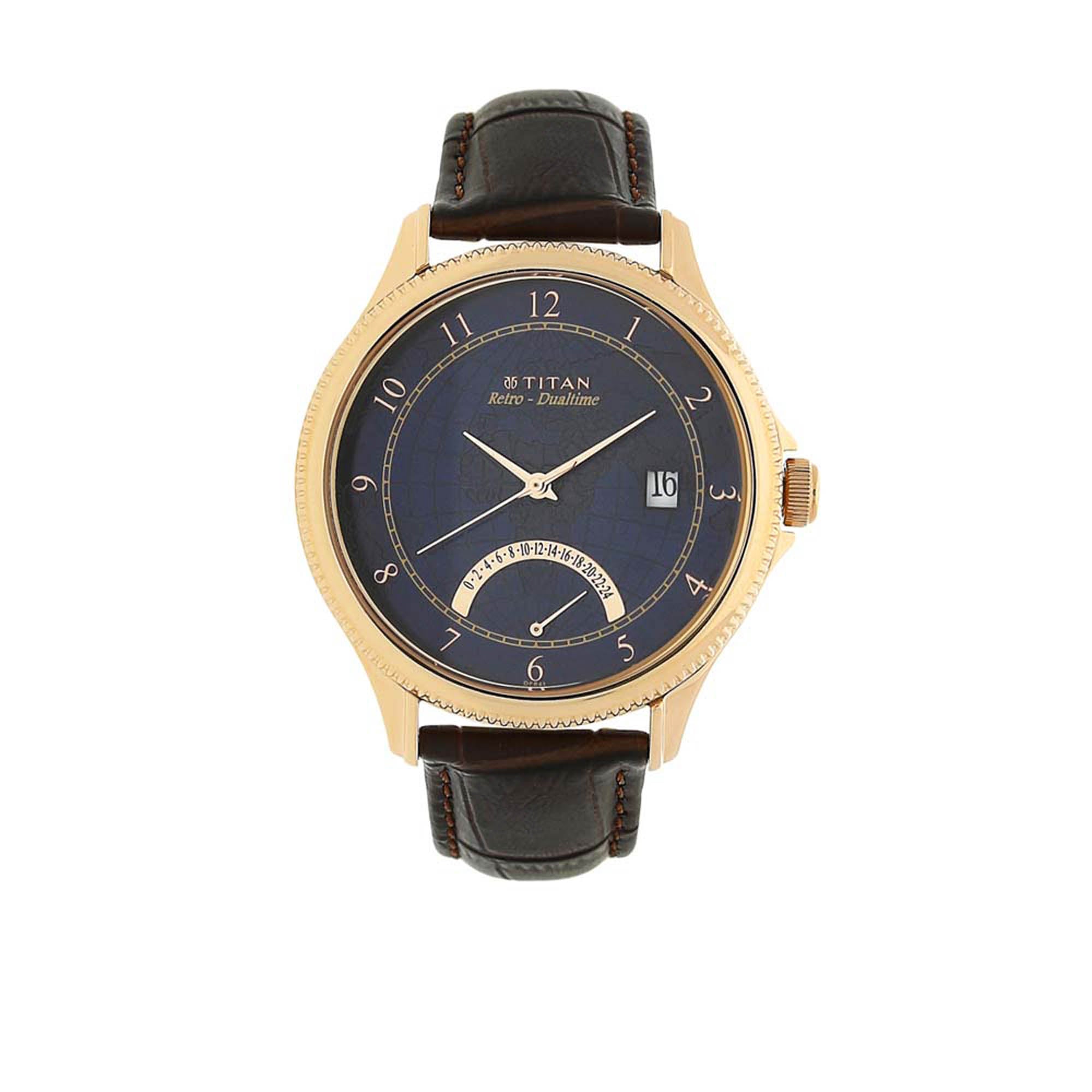 Titan on sale dual watch