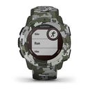 Garmin Instinct Solar Camo Edition Silicone Linchen Camo Strap Full Color Display Dial Watch - 010-02293-06
