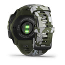 Garmin Instinct Solar Camo Edition Silicone Linchen Camo Strap Full Color Display Dial Watch - 010-02293-06