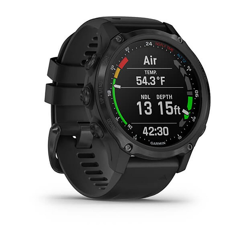 Garmin Descent Mk2 Silicone Black Strap Full Color Display Dial Watch - 010-02403-04