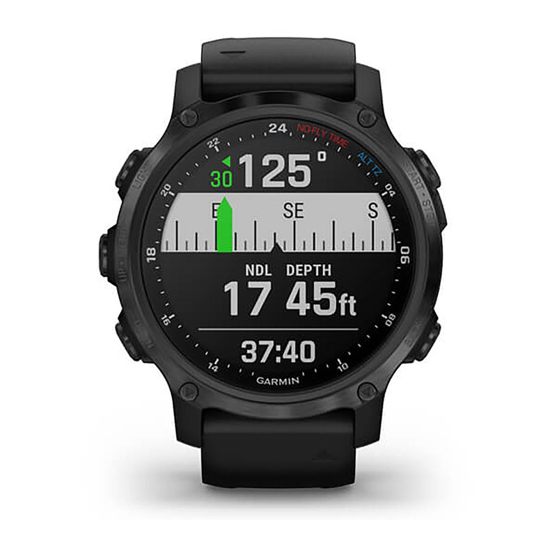 Garmin Descent Mk2 Silicone Black Strap Full Color Display Dial Watch - 010-02403-04