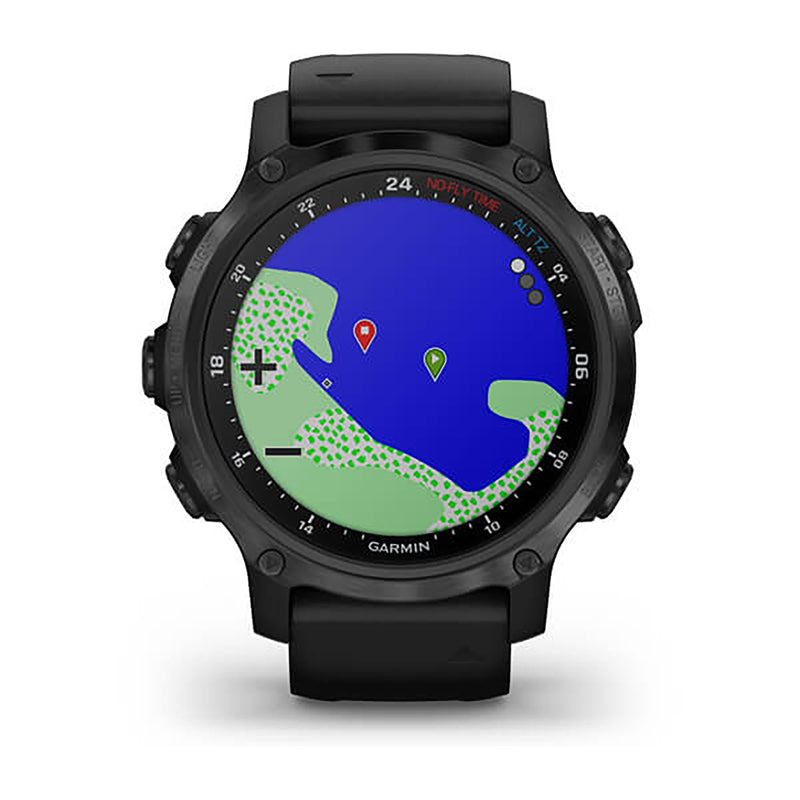 Garmin Descent Mk2 Silicone Black Strap Full Color Display Dial Watch - 010-02403-04