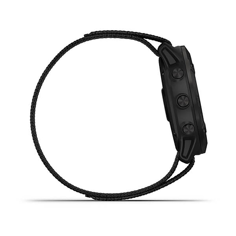 Garmin Enduro Nylon Black Strap Full Color Display Dial Watch - 010-02408-01