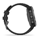 Garmin Fenix 6 Silicone Black Strap Full Color Display Dial Watch - 010-02410-15