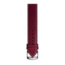 PHILIP STEIN Signature Burgundy Calf Stitched Strap Size 1