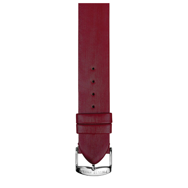 PHILIP STEIN Signature Burgundy Silk Strap Size 1