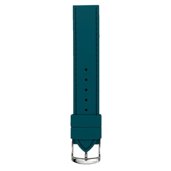 PHILIP STEIN Signature Teal Silicone Strap Size 1