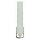 PHILIP STEIN Signature White Stitched Silicone Strap Size 1