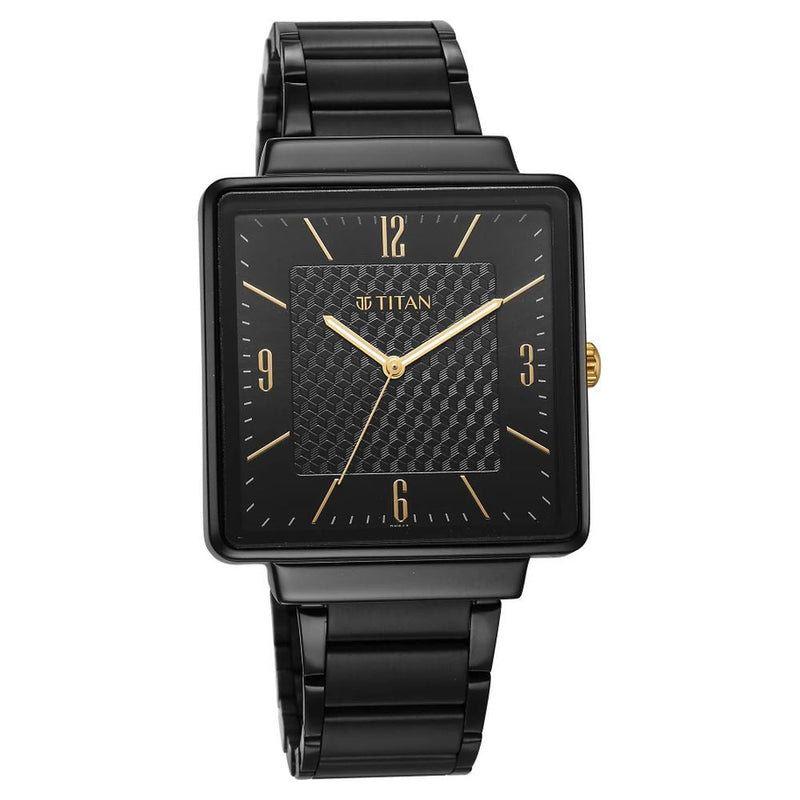 Titan Karishma Black Dial Watch for Men