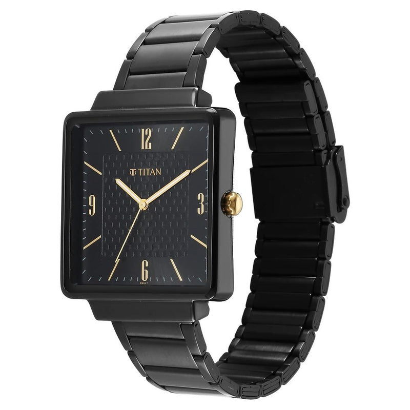 Titan Karishma Black Dial Watch for Men