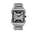 Fastrack Quartz Analog Silver Dial Stainless Steel Strap Watch for Guys