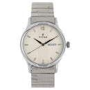 Titan Quartz Analog with Day and Date Silver Dial Stainless Steel Strap Watch for Men