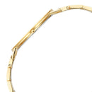 TITAN Edge Metal Yellow Dial Stainless Steel Strap Watch Men