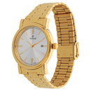 Titan Quartz Analog with Date Silver Dial Stainless Steel Strap Watch for Men