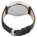 Titan Quartz Analog White Dial Leather Strap Watch for Men