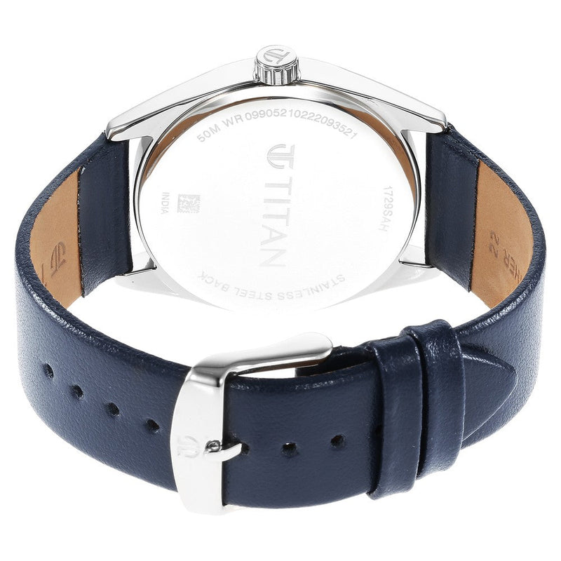 Neo Blue Dial Analog with Date Watch for Men