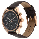 Titan Quartz Multifunction Blue Dial Leather Strap Watch for Men