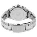 Titan Quartz Multifunction Silver Dial Stainless Steel Strap Watch for Men