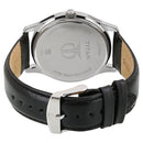 Titan Workwear Black Dial Analog with Date Leather Strap watch for Men