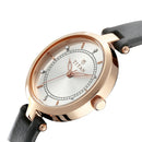 Titan Bandhan Silver Dial Analog Leather Strap watch for Couple