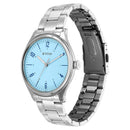Titan Urban Light Blue Dial Analog Metal Strap Watch for Men
