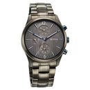 Titan Neo Splash Quartz Multifunction Anthracite Dial Stainless Steel Strap Watch for Men