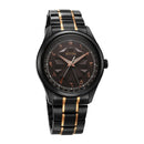 TITAN Marhaba Black Dial Metal Strap Watch
