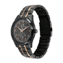 TITAN Marhaba Black Dial Metal Strap Watch