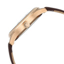 TITAN Marhaba Brown Dial Metal Strap Watch