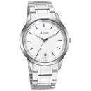 Titan Minimals White Dial Analog Metal Strap watch for Men
