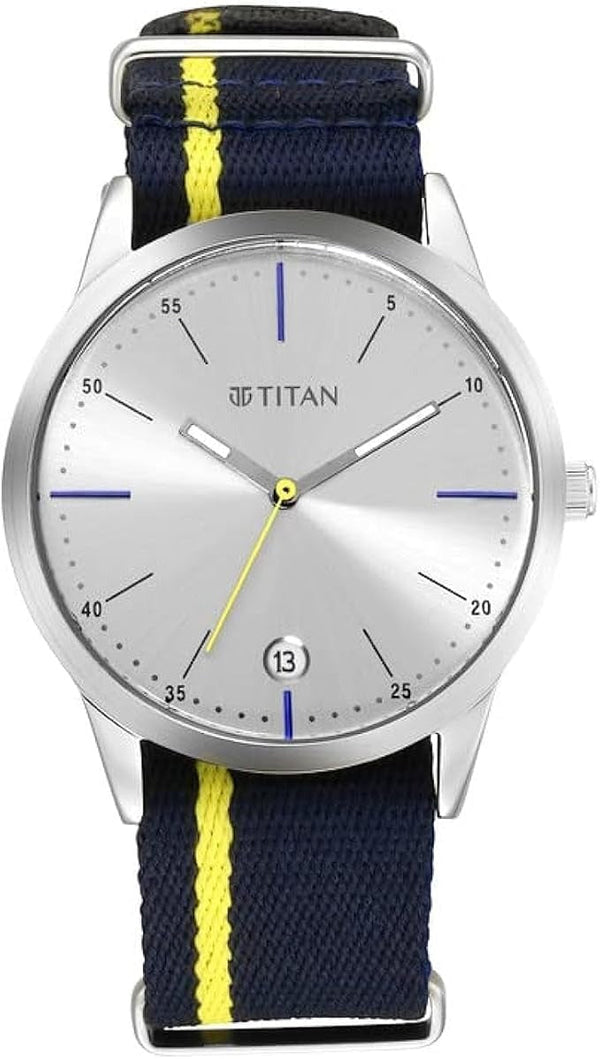 Titan Quartz Analog with Date Grey Dial Watch for Men