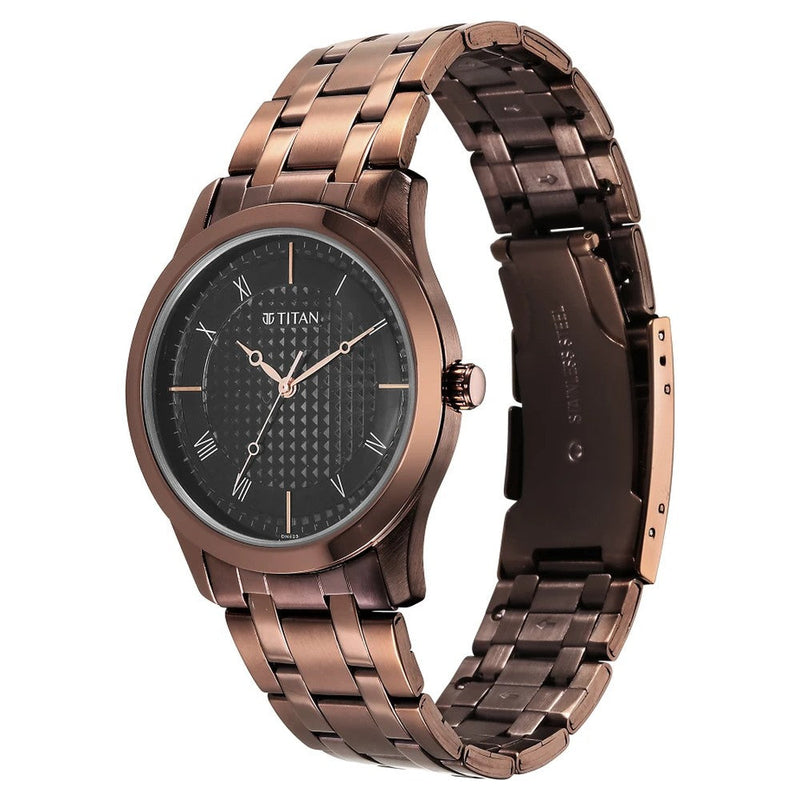 Titan Karishma Black Dial Watch for Men