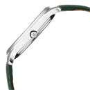 Titan Yin & Yang Green Dial Analog Leather Strap Watch for Men