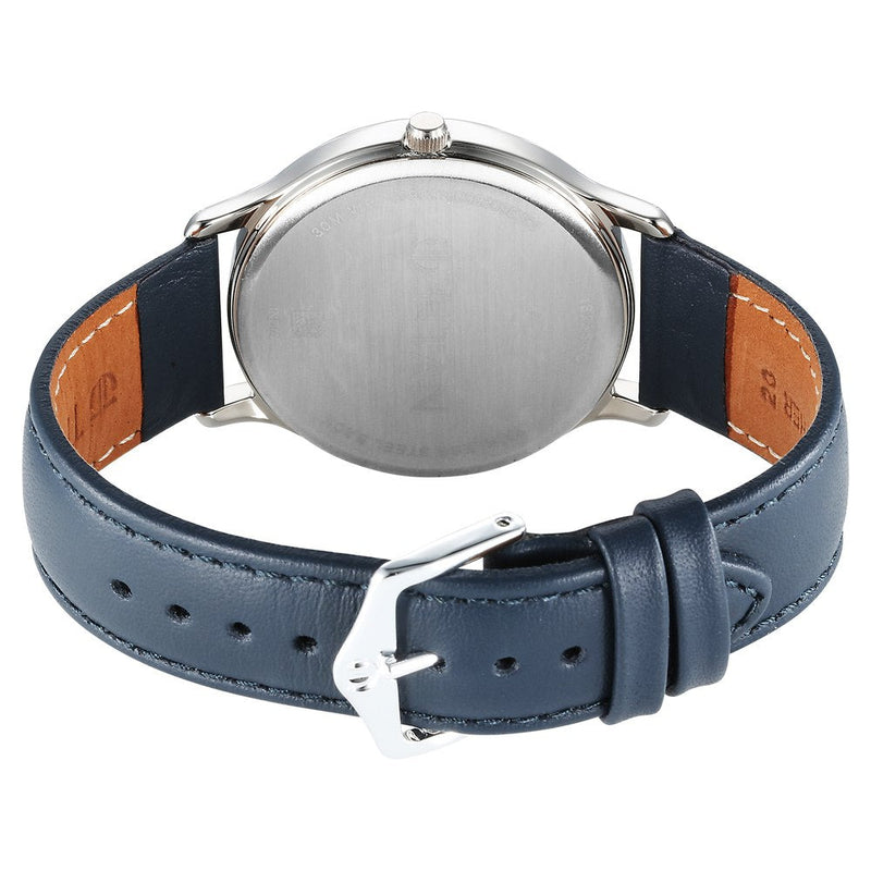 Titan Karishma Quartz Analog Blue Dial Leather Strap Watch for Men