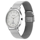 Titan Karishma Quartz Analog Silver Dial Stainless Steel Strap Watch for Men