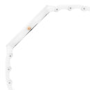 Titan Edge Squircle White Dial Analog Ceramic Strap Watch for Men