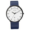 Titan Minimals White Dial Analog Leather Strap watch for Men