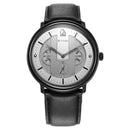 Titan Quartet Silver Dial Multi Leather Strap watch for Men
