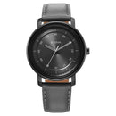 Titan Workwear Quartz Analog Anthracite Dial Leather Strap Watch for Men