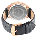 Titan Quartet Brown Dial Analog Leather Strap watch for Men