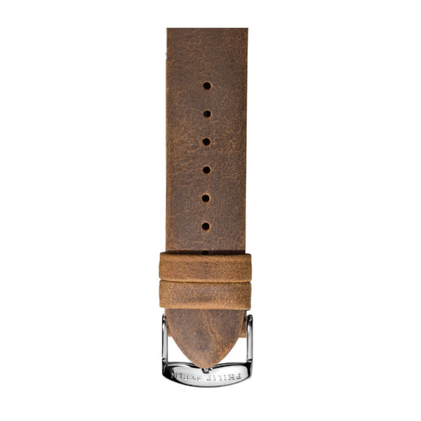 PHILIP STEIN Signature Brown Assolutamente Strap Size 2