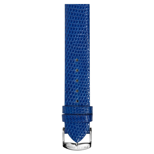 PHILIP STEIN Signature D.Blue Lizard Leather Strap Size 2